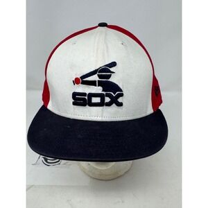 Chicago White Sox SOX New Era MLB Baseball Cap Fitted Hat Cooperstown Collection